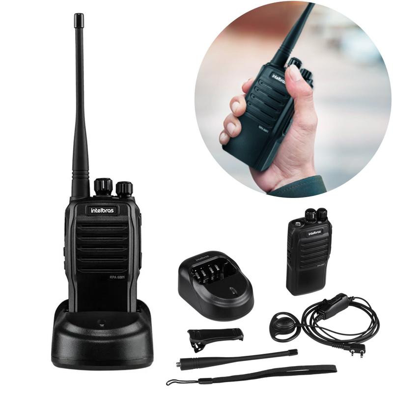 Radio Comunicador Profissional 16 Canais Rpa 6001 Intelbras - Rádio ...