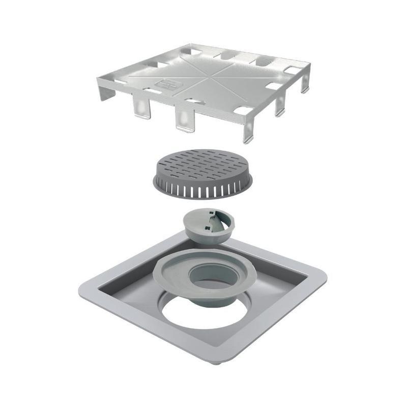 Ralo Linear Elleve Square 15cm - 209 - Ralo / Grelha - Magazine Luiza