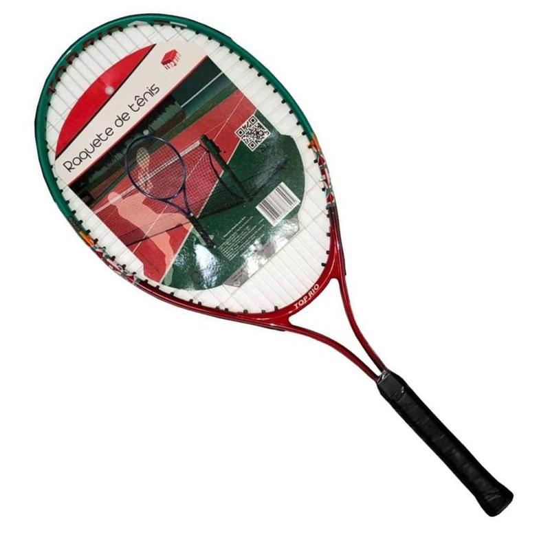 Polyamide Tennis Racket Raquete De Tênis Alumínio E Poliamida Vermelho Anatômica - Top Rio ...