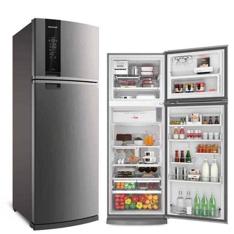 Refrigerador Duplex Frost Free Evox 478L Brastemp 127V - Geladeira ...