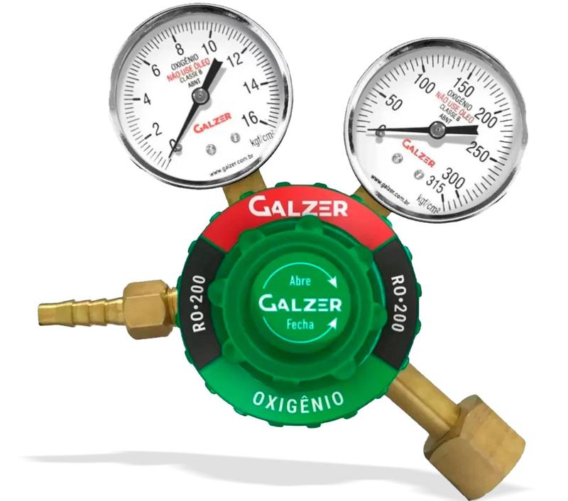 Regulador de Oxigênio Galzer