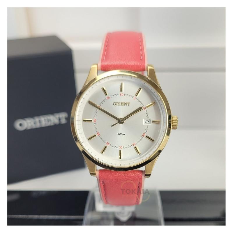 Relogio Orient Feminino Analogico Prova D'água 50M Dourado FGSC1009 ...