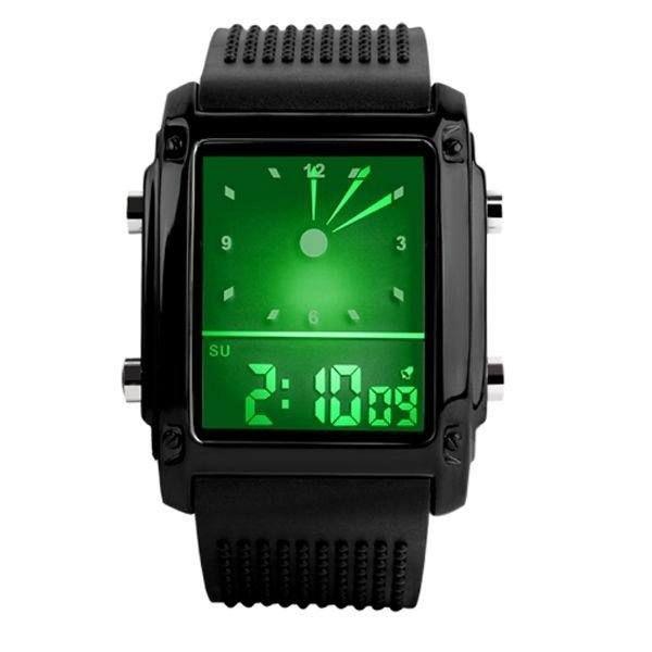 Rel gio Unissex Skmei AnaDigi 0814G Preto Rel gio Masculino rel-gio-unissex-skmei-anadigi-0814g-preto-rel-gio-masculino