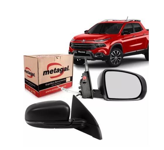 Retrovisor Fiat Toro 2016 2017 18 2019 2020 Original Metagal ...