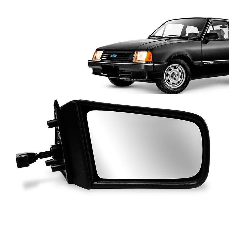 Retrovisor GM Chevette Marajó 1987/... com controle Lado Direito ...
