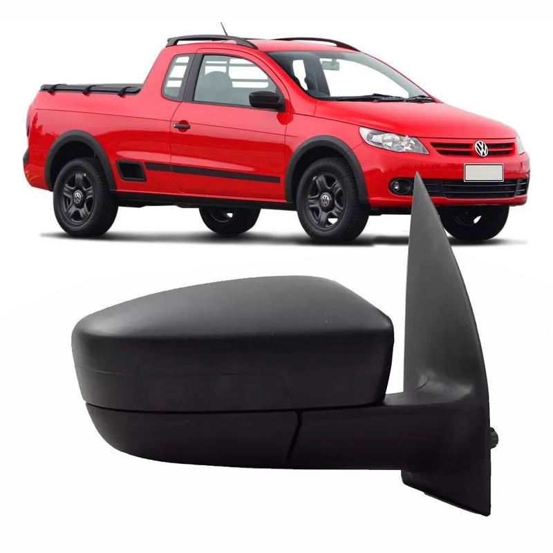 Retrovisor Saveiro G5 2009/2016 c/Manual Direito s/Pisca Metagal ...