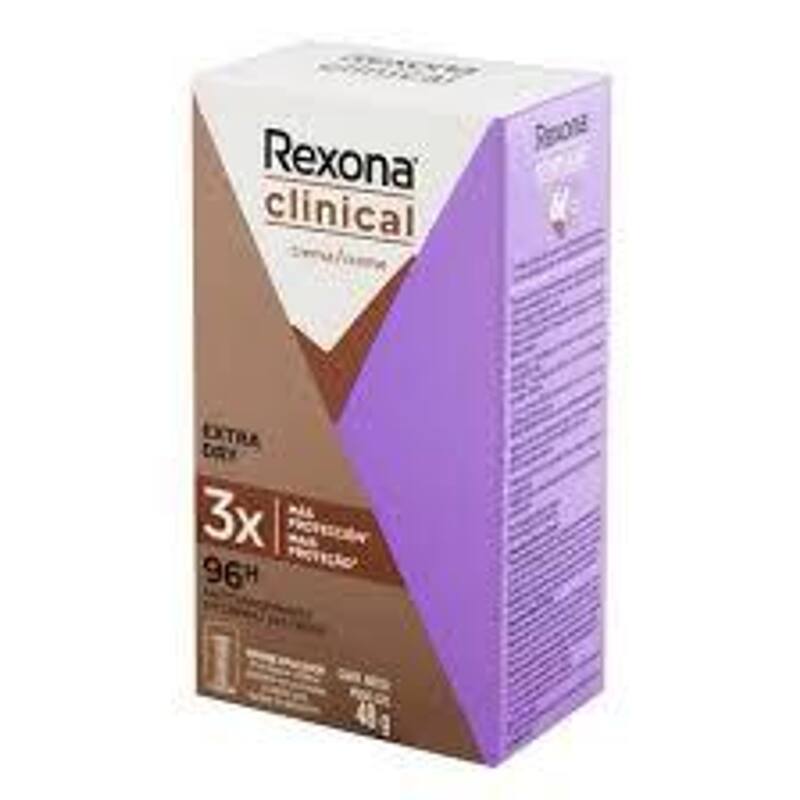 Rexone Rexona Clinical Creme Desodorante Antitranspirante 48g - unilever ...