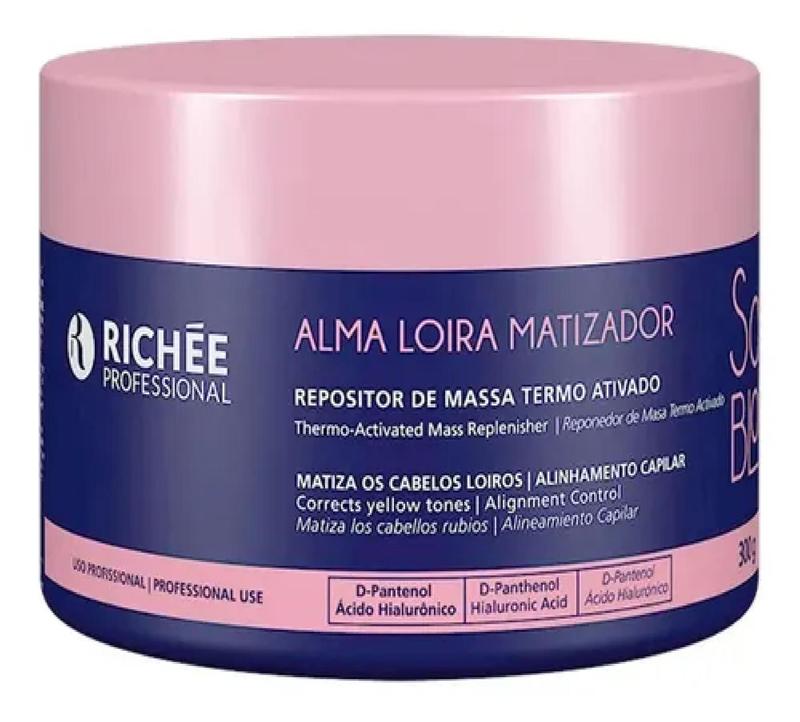 Richée Soul Blond Repositor De Massa Termo Ativado 300g - Máscara ...