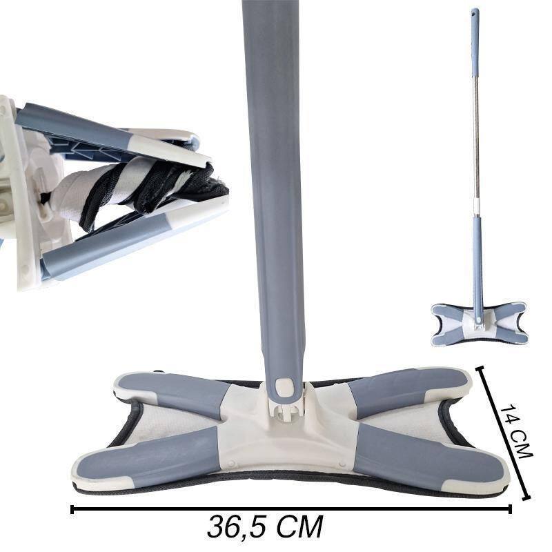 Xmop Rodo Mop Esfregão Xmop Giratório Lava E Seca Com Torção - Vendasshop ...
