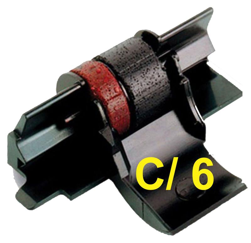 Rolete Tinta / Da Calculadora Casio Hr 150tm 100tm 6un.