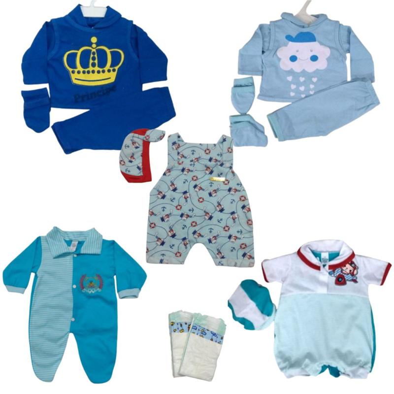 Roupas Roupinhas Bebê Reborn Menino Lote com roupinhas - Duda Baby Shop ...