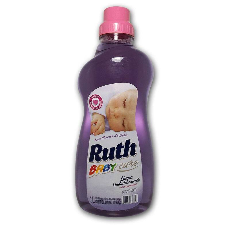 Sabão Líquido Lava Roupas Ruth Care Baby - 1 Litro - Sabão Líquido ...
