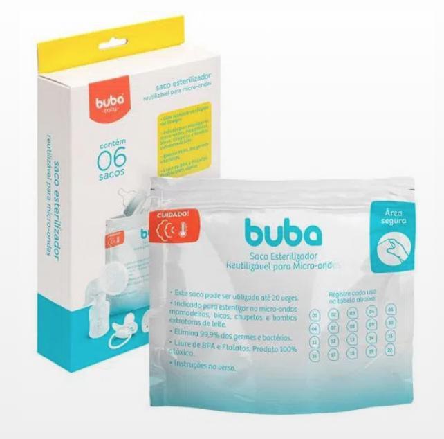 Saco Esterilizador Reutilizável Para Micro-ondas Buba - Saco ...