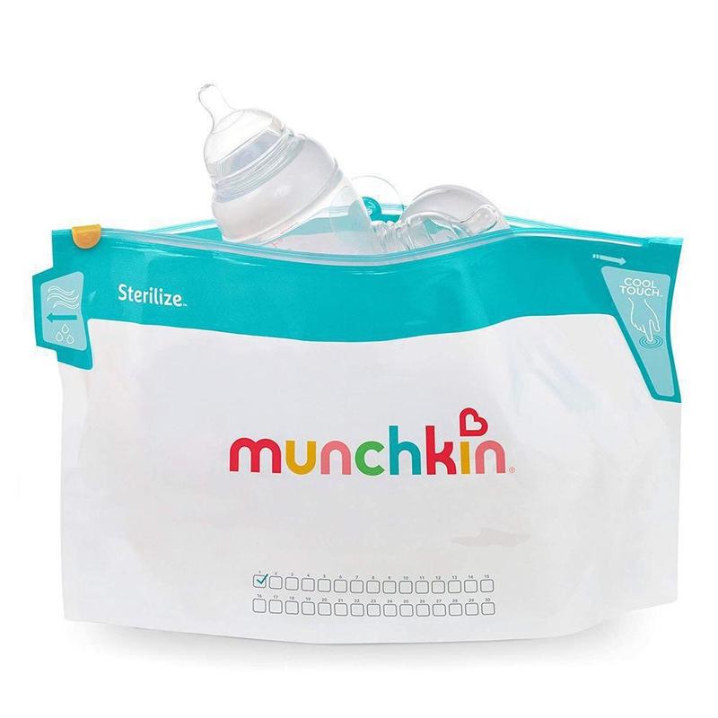 Saco Esterilizador Reutilizável Para Microondas Munchkin - Saco ...