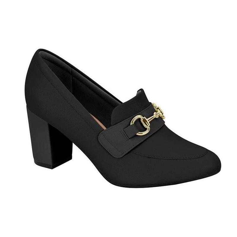 Sapato Feminino Novo Social Corrente Salto Confort Anatômico - Modare ...