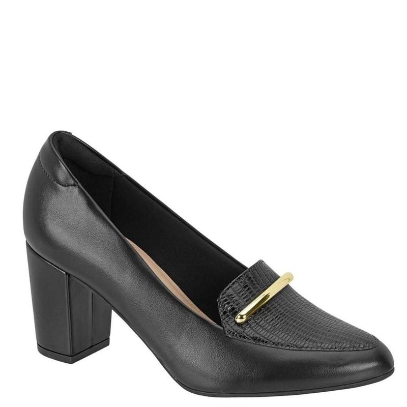 Sapato Feminino Salto Medio Grosso Conforto Modare 7377.111 - Calçados ...