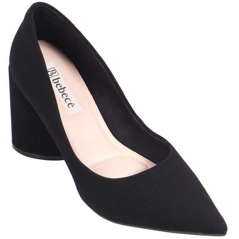 Sapato Salto Médio Bebece Liso Preto - Calçados Femininos - Magazine Luiza