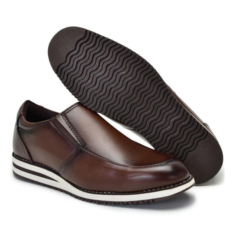 Sapato Social Masculino Casual Oxford Sapatênis Esporte Fino Macio ...