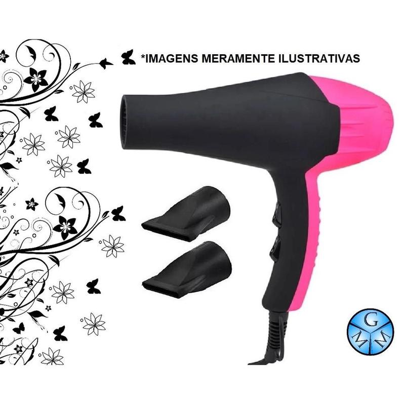 Secador De Cabelo Mega Potente 6000w Profissional Emborrachado - Chuang ...