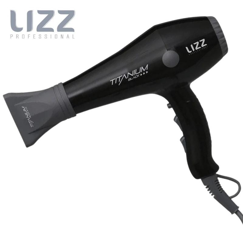 Secador De Cabelo Profissional Salão 2150W Titanium Black Ceramica Anti ...
