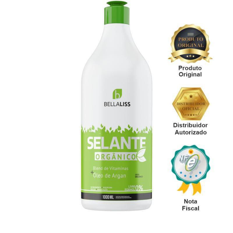 Selagem Profissional - Orgânica - Bellaliss 1 Litro - Bella Liss ...