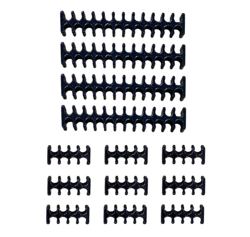 Separadores Cabos Sleeved Preto Extensor ATX CPU PCI-E - Rise Mode ...
