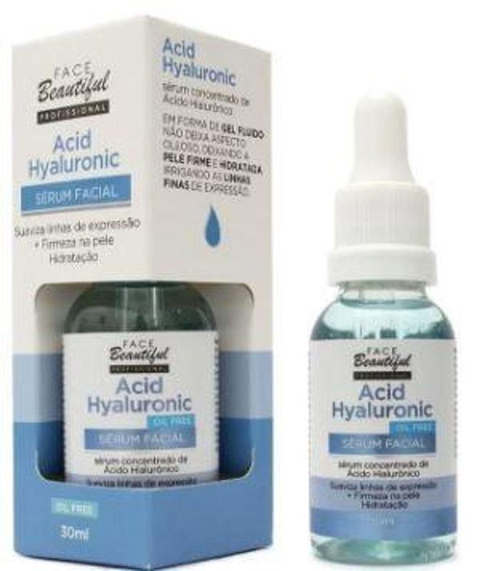 Serum Rosto Ácido Hialurônico Hidratante Face Beautiful 30ml - Sérum ...
