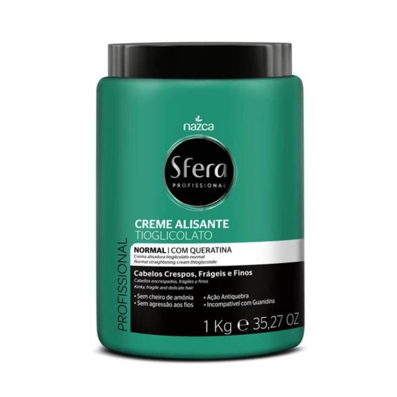 Sfera Profissional Creme Alisante Forte 1kg - Alisamento de Cabelo ...