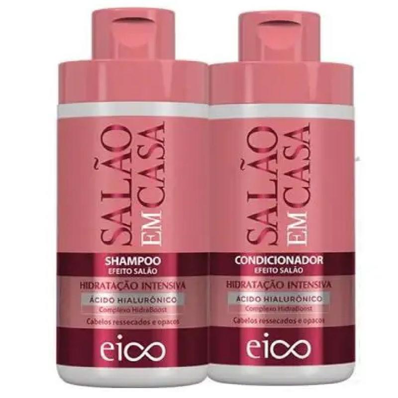 Shampoo e Condicionador Eico Hidratação Intensiva Ácido Hialurônico ...