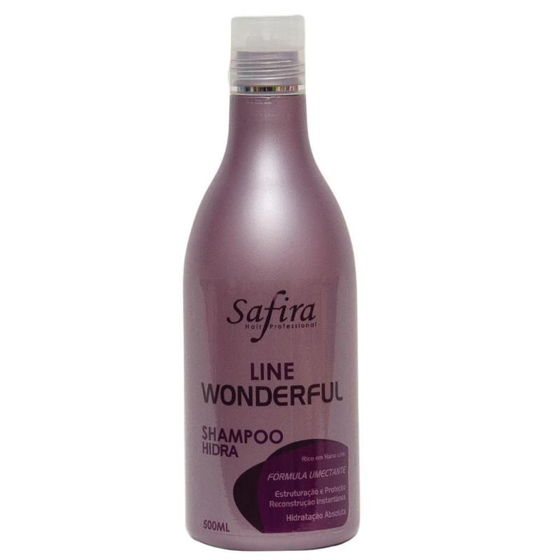 Shampoo Hidra Wonderful Safira Hair 500Ml - Shampoo - Magazine Luiza