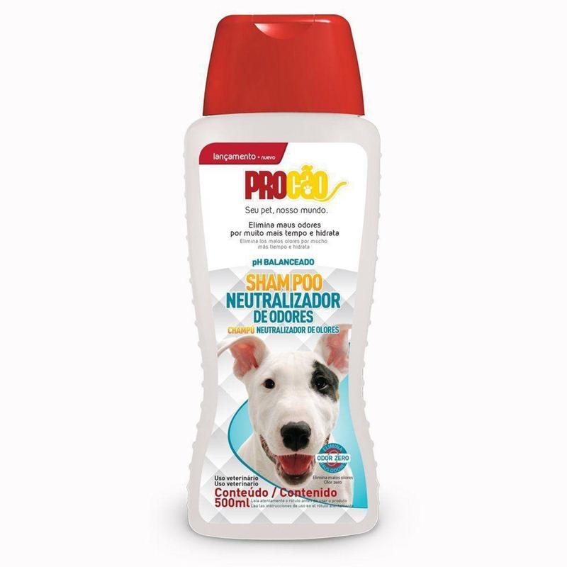 Shampoo Pet Neutralizador de Odores Procão 500ml Shampoo e