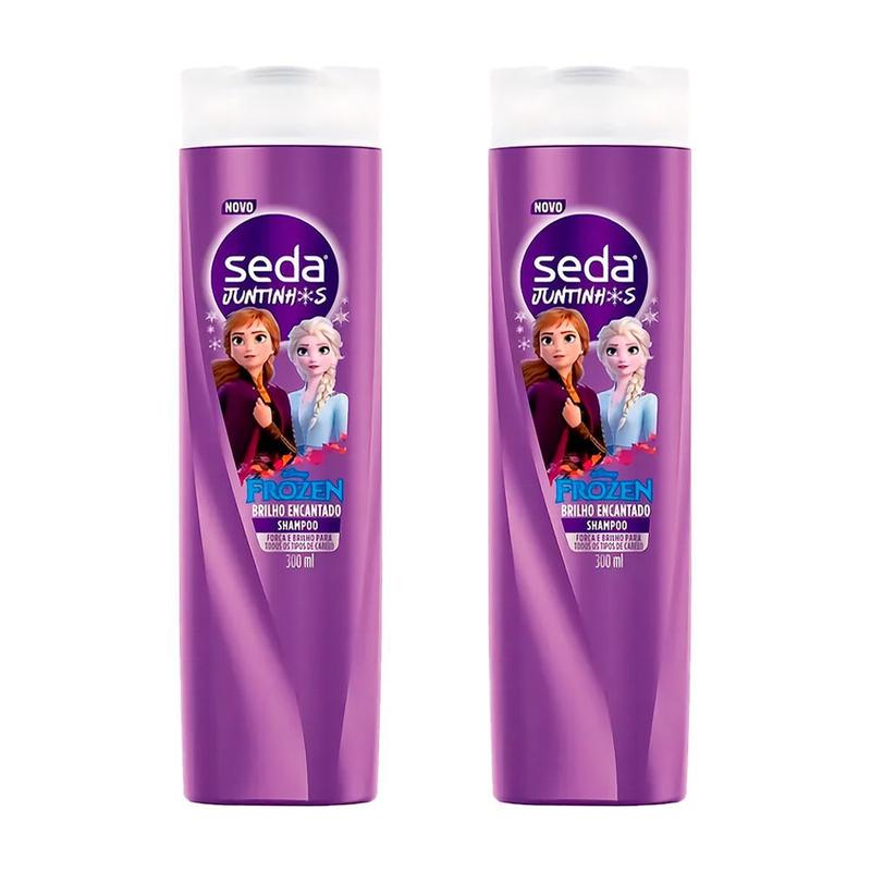 Shampoo Seda Juntinhos Frozen Brilho Encantado Todos os Tipos de ...