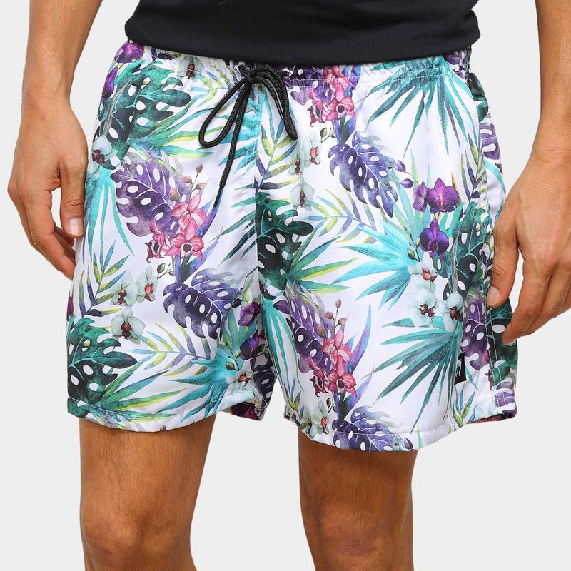 Short Mr Kitsch Floral Masculino - Short Masculino - Magazine Luiza
