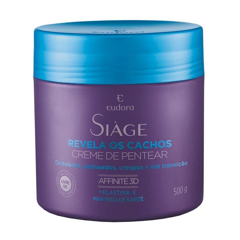 Siàge Revela Os Cachos Creme de Pentear 500g - Creme de Pentear ...