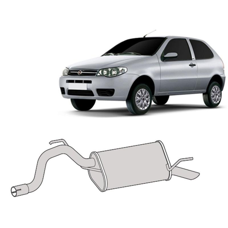 silencioso palio 1.0 2001 2002 2003 2004 2005 mpi fire - PIONEIRO ...