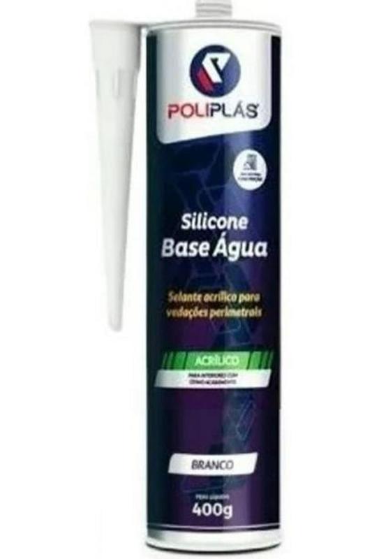 Silicone a base de água branco - poliplas - Silicone para Vedação ...