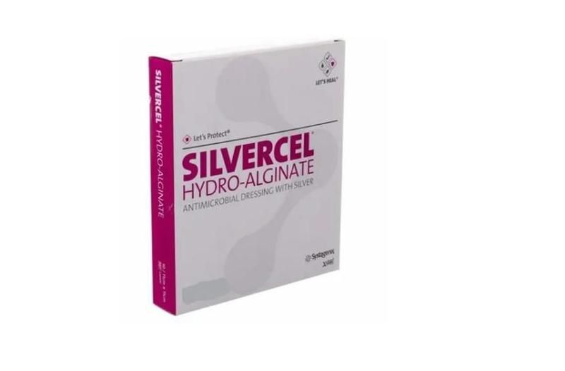 Silvercel 05X05CM Nao Aderente Com Hidroalginato Com Prata - Systagenix ...