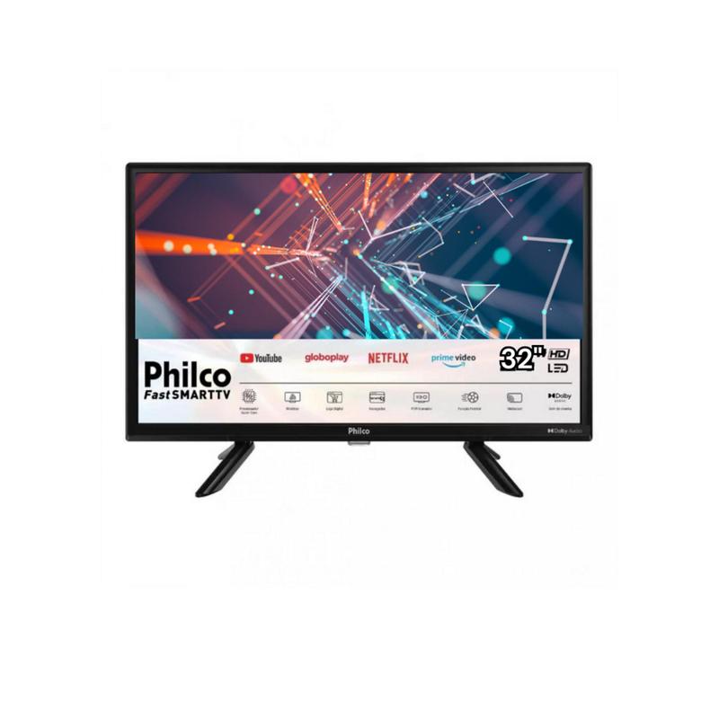 Smart Tv 32'' LED HD Conversor Digital Wifi Internet - Philco - Smart ...