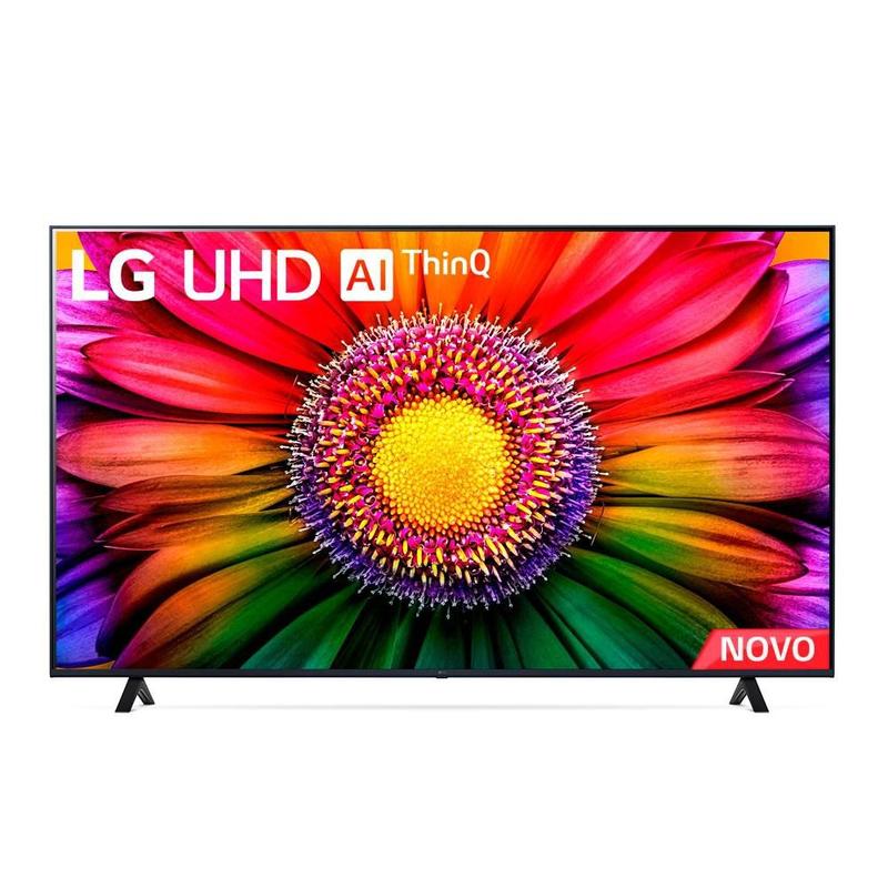 Smart TV 75 Polegadas LG 4K UHD, 3 HDMI, 2 USB, Bluetooth, Wi-Fi, ThinQ ...