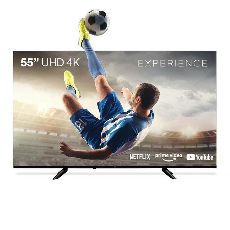 Smart TV DLED 55 4K Multi Série Experience Android 11 4 HDMI 2 USB ...