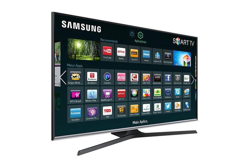 Smart TV LED 48" Full HD Samsung UN48J5300, WiFi, 120Hz , Screen ...