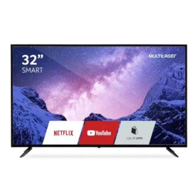Smart TV Multi 32 Polegadas HD, com Wifi Integradoe e Netflix, Bivolt ...