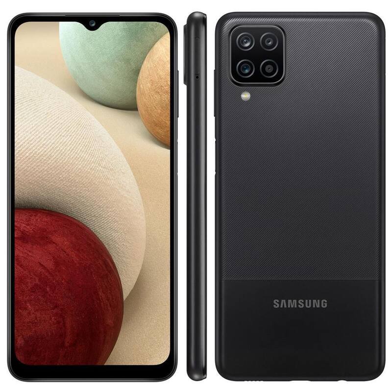 Smartphone Samsung Galaxy A12 4GB/64GB SM-A125M/DS Preto - Galaxy A12 ...
