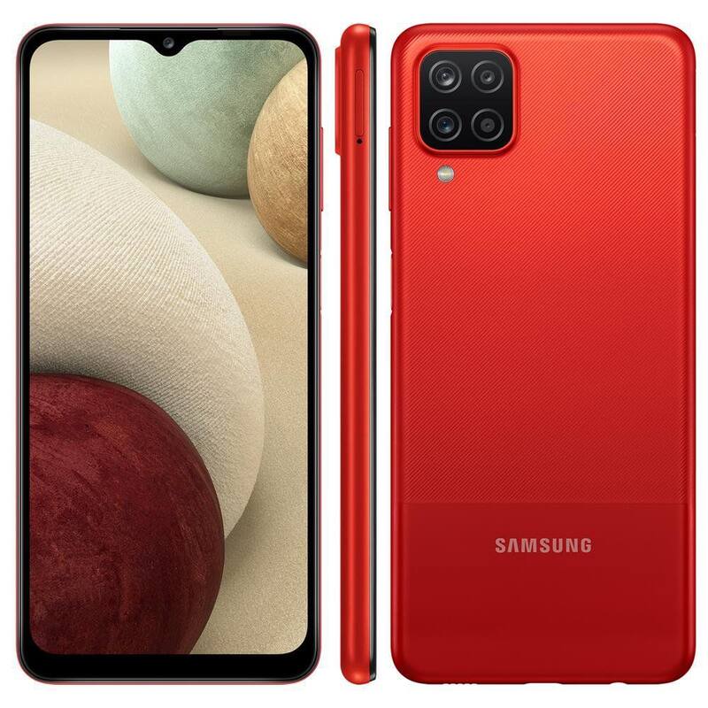 Smartphone Samsung Galaxy A12 Android 65 Polegadas 64GB 4GB RAM Octa ...