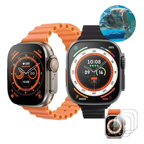 Smartwatch Relógio Inteligente A Prova Dágua Piscina Nfc Gps - Ultra ...