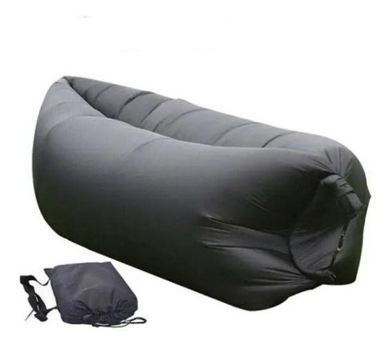 Sofá Inflável Preguiçoso Camping Saco De Dormir Impermeável - sofa ...
