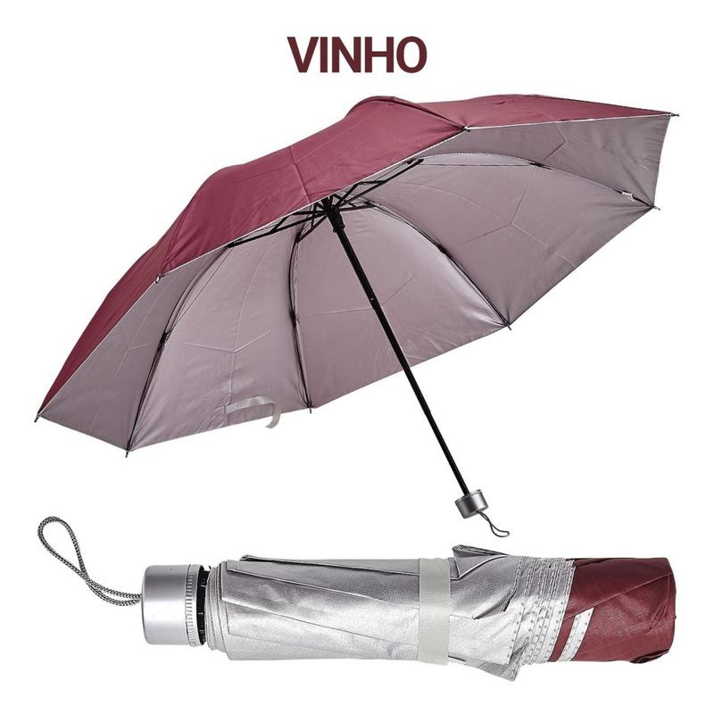 Sombrinha Guarda Chuva Com Proteção Solar UV Impermeável - HAIFUDA ...