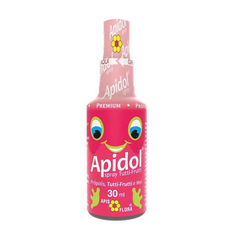 Spray Apidol Tutti-Frutti - Própolis, Tutti-Frutti e Mel Apis Flora ...