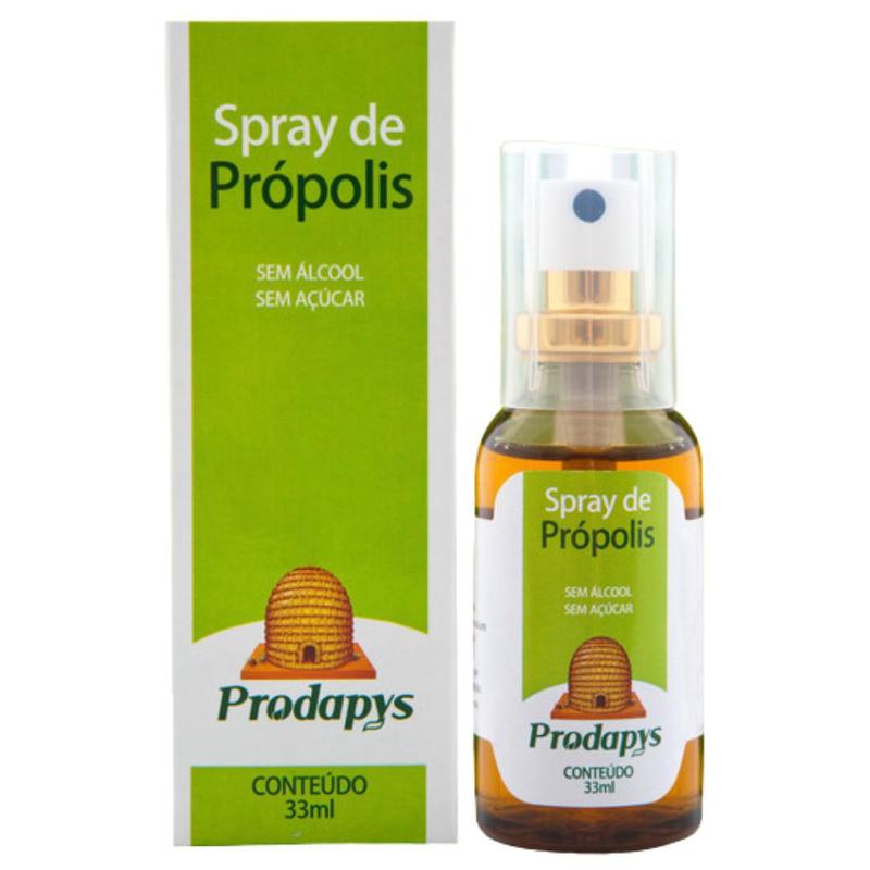 Spray de Própolis Sem Álcool Sem Açúcar 33ml - Prodapys - Extrato de ...