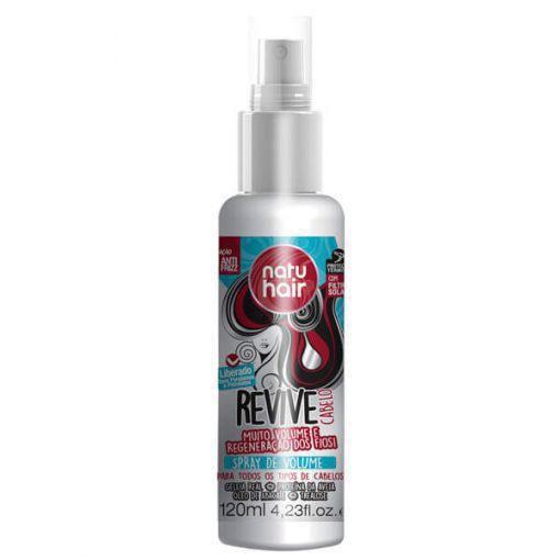 Spray De Volume Natuhair Revive Cabelo 120Ml - Modelador e Fixador de ...